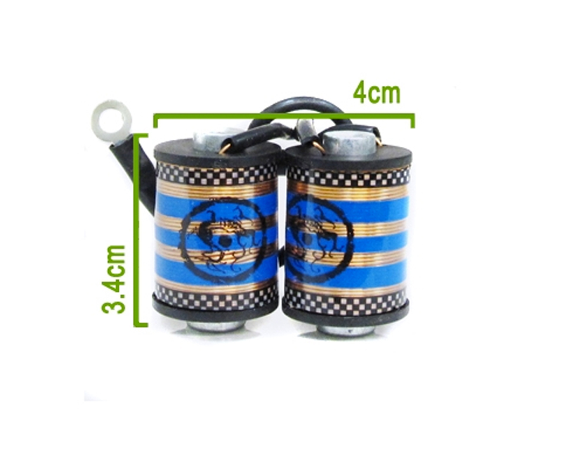 Tattoo Machine 8 Wrap Coils #4 - Replacement Coils - Tattoo Machine Parts - Worldwide Tattoo Supply