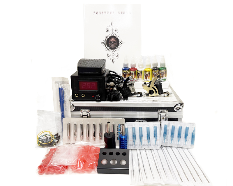 Apprentice Tattoo Kit 1 - Apprentice Tattoo Kit with Case - Tattoo Kits -  Worldwide Tattoo Supply