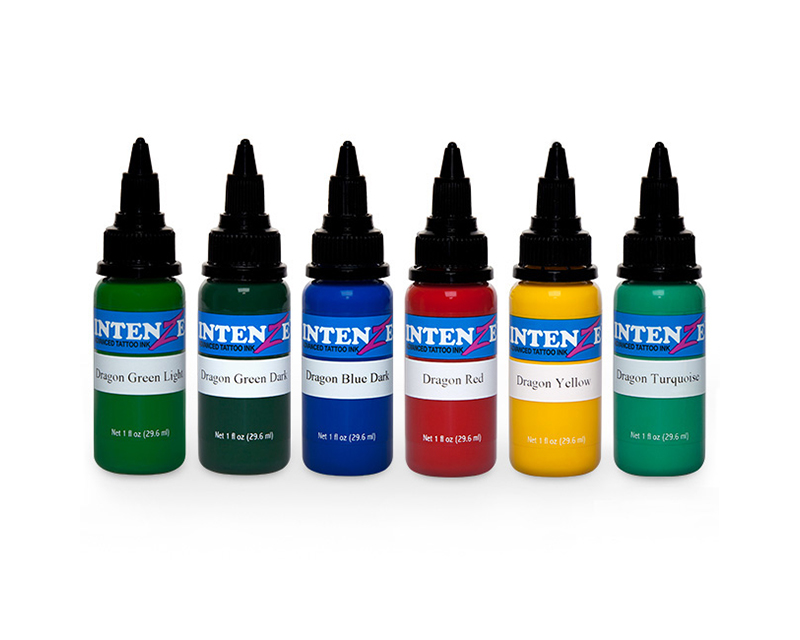 Chris 51 Geek Tattoo Ink Set  Intenze Tattoo Ink