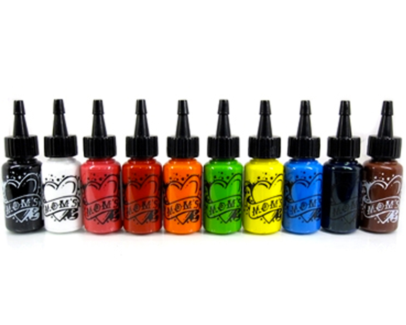 Dynamic Tattoo Ink Primary Set 1 oz Bottles 7 Colors