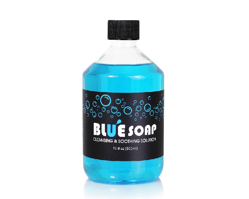 What is blue soap tattoo