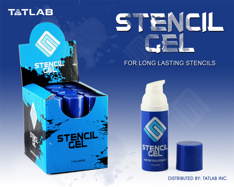 Stencil Gel - Stencil Transfer Solution - Stencil Machine