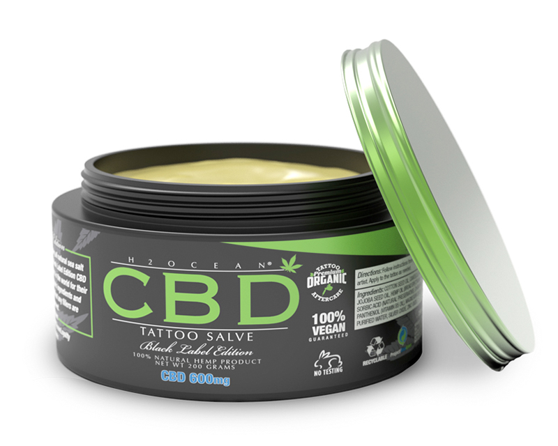 CBD Tattoo Healing