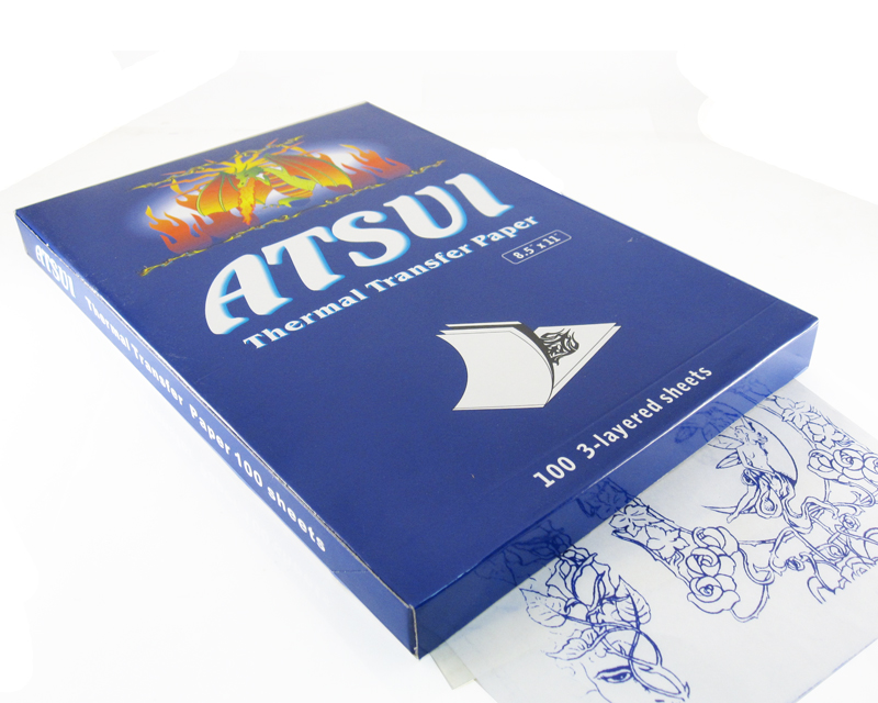 ATSUI Transfer Paper - Thermal Transfer Paper - Stencil Machine & Supplies  - Worldwide Tattoo Supply