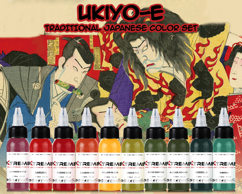 Dragon Color Tattoo Ink Set - Intenze Ink Sets & Specials - Tattoo Inks -  Worldwide Tattoo Supply