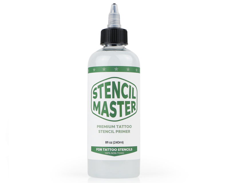 Stencil Master, Premium Tattoo Stencil Primer Solution - Stencil