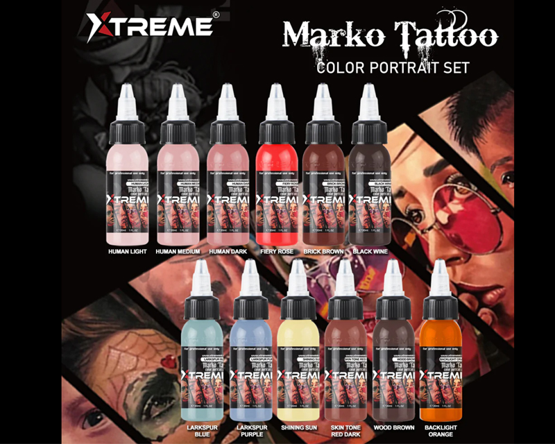 Tattoo Inks - Intenze Tattoo Ink - By Sets - Razorback Tattoo Supply